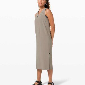 NWT Lululemon Sarala SMALL Modern LAB Lightweight IRON GREY Dress